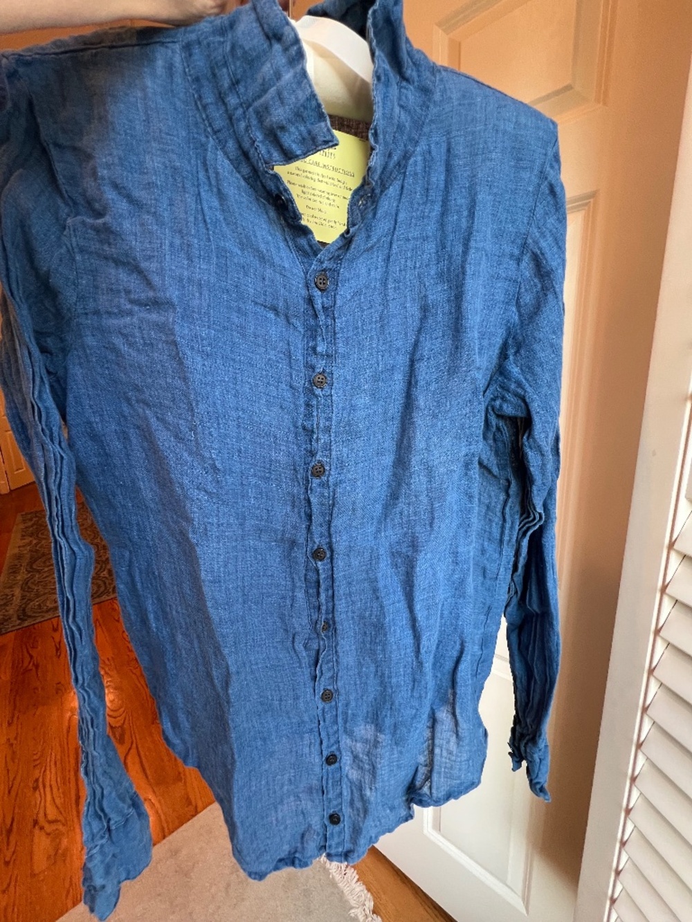 CP SHADES Romy - Small, Indigo Linen. NWT